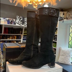 Tory Burch suede boots